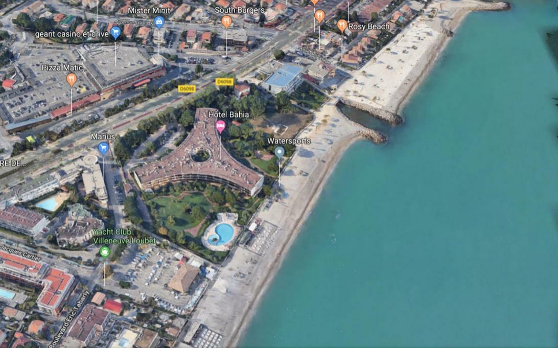Acquamarina Apartman Villeneuve-Loubet Kültér fotó